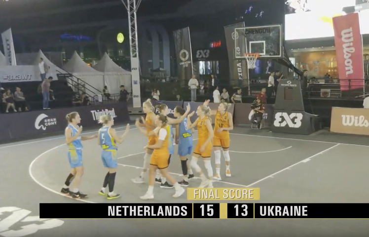Збірна України програла Нідерландам у Жіночій серії 3х3